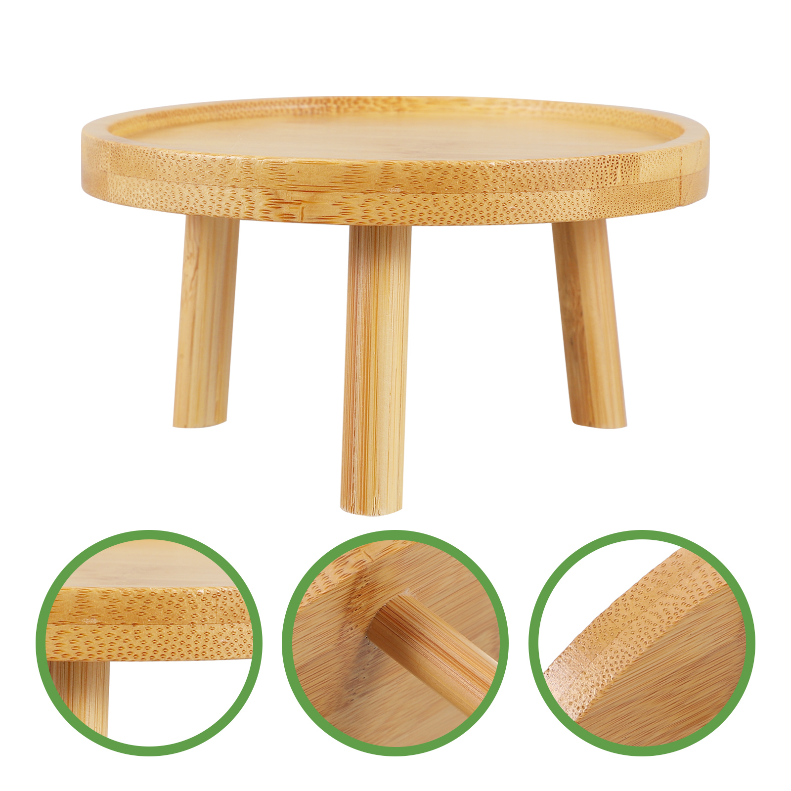Holder Stand Pot Flower Wood W - Desk Setup Shelves avaliação e preço