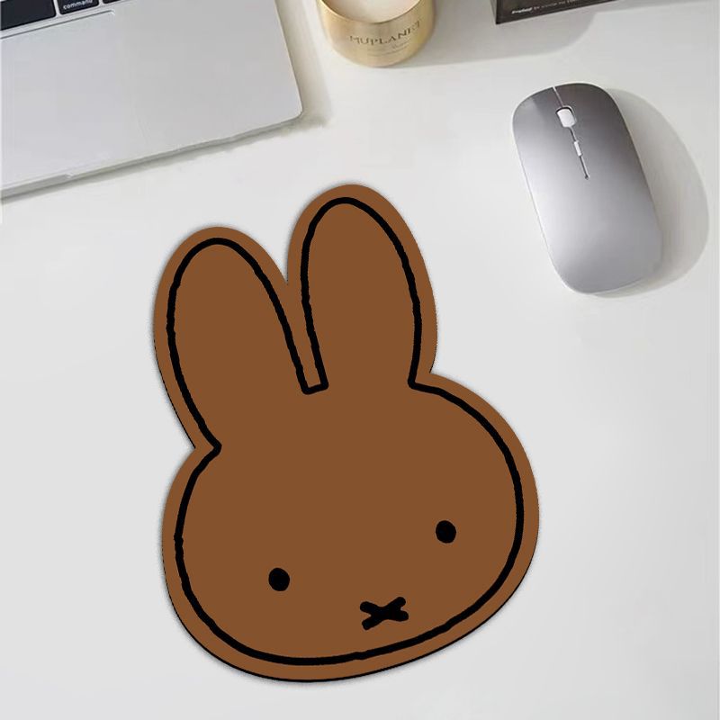Cute Desk Mat Miffy Rabbit Car - Desk Setup Cute avaliação e preço