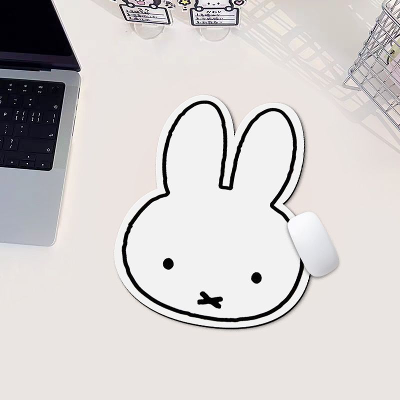 Cute Desk Mat Miffy Rabbit Car - Desk Setup Cute avaliação e preço