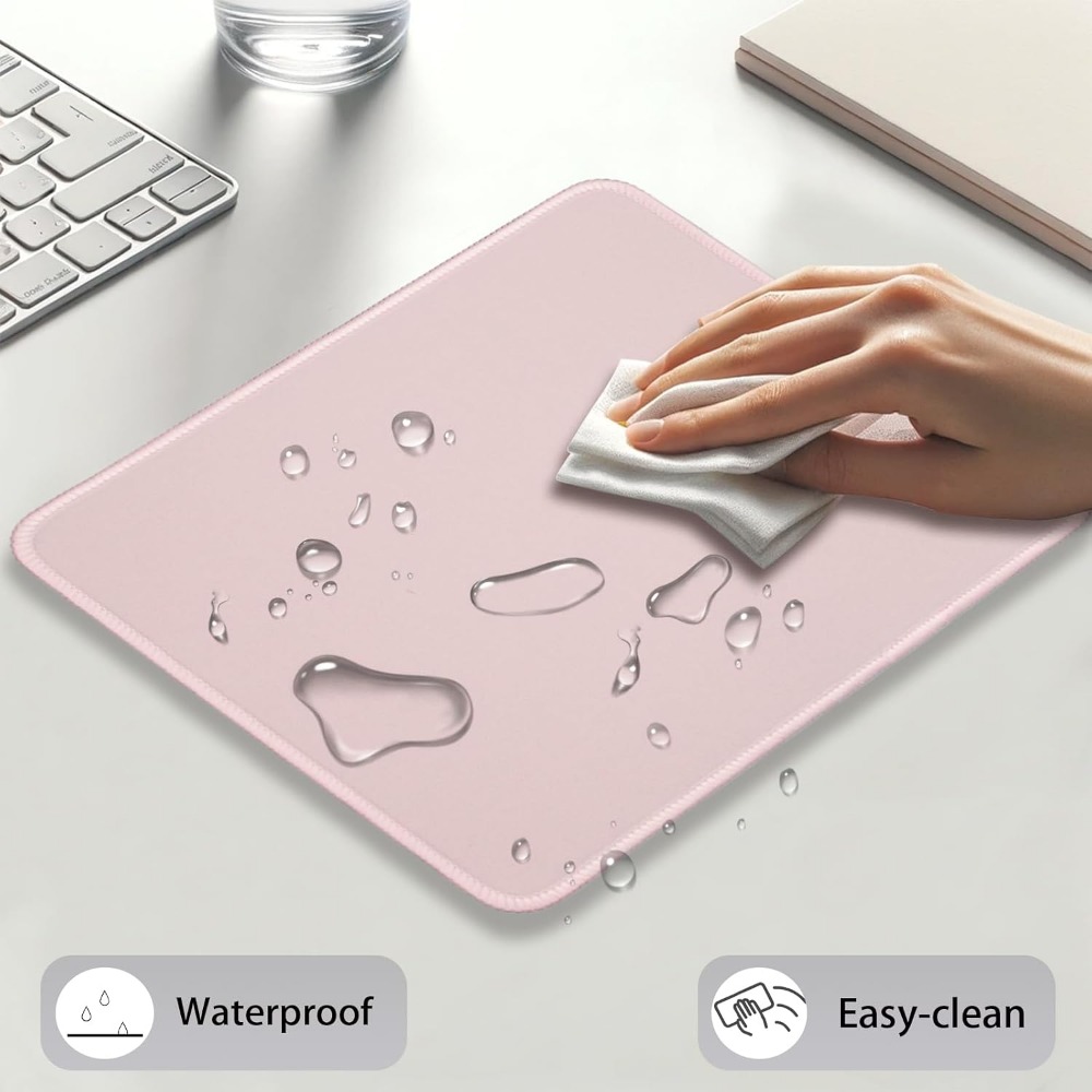Cute Stitched Mouse Pad, 10.2  - Rubber Mat Desk avaliação e preço