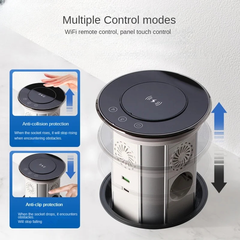 WIFI Tuya Touch Automatic Lift - Desk Setup Speakers avaliação e preço