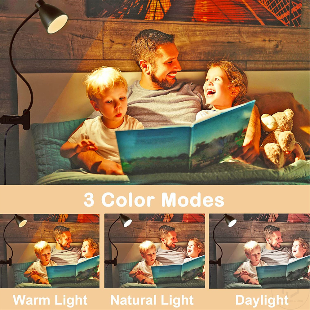 Desk Lamp Reading Light 3 Colo - Desk Setup Tech avaliação e preço