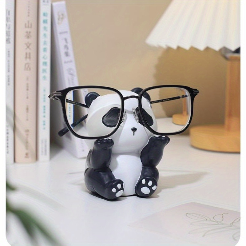 1Pc Cute Panda Glasses Display - Desk Setup Cute avaliação e preço