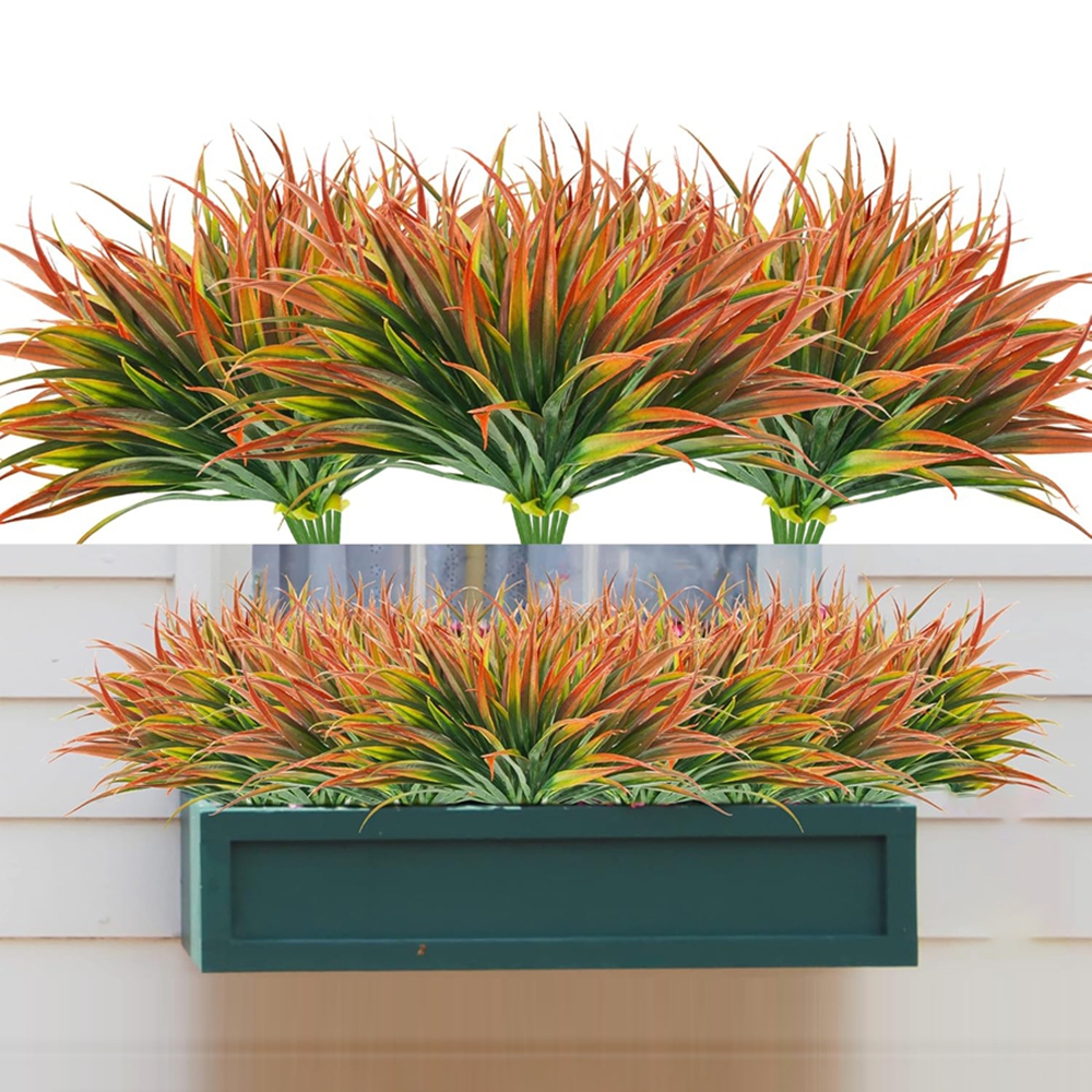 1 Pc Grass Artificial Plants H - Desk Setup Computer avaliação e preço