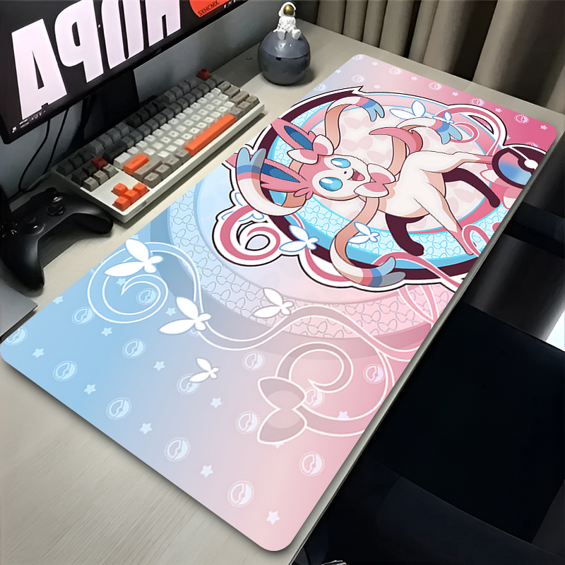 Large Pink Cute Mousepad XXL G - Desk Setup Cute avaliação e preço