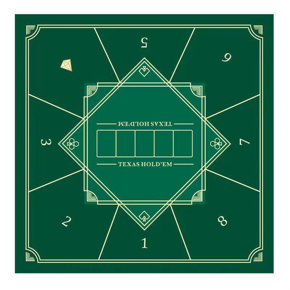 Thickened Texas Hold'em Poker  - Rubber Mat Desk avaliação e preço