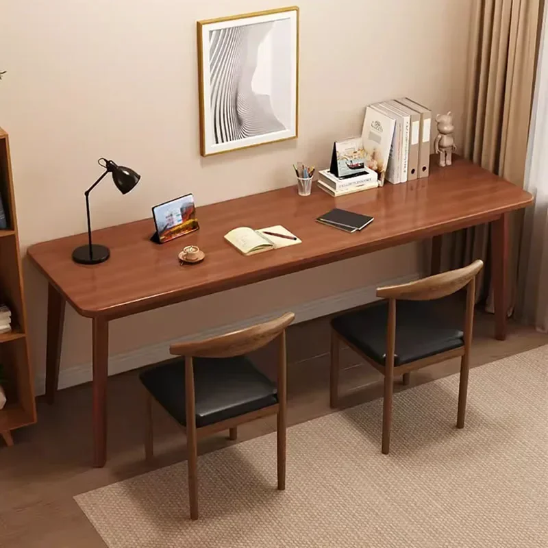 Long Writing Office Desk Stora - Desk Setup No Monitor avaliação e preço