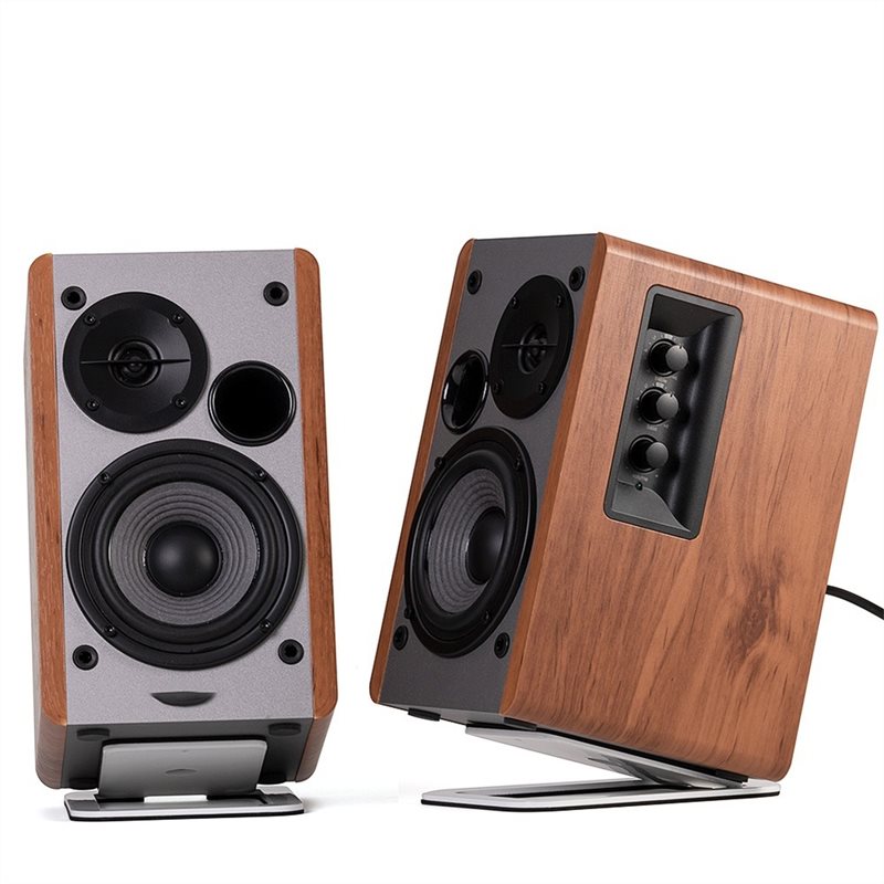 B03B-Desktop Speaker Stands 2P - Desk Setup Speakers avaliação e preço