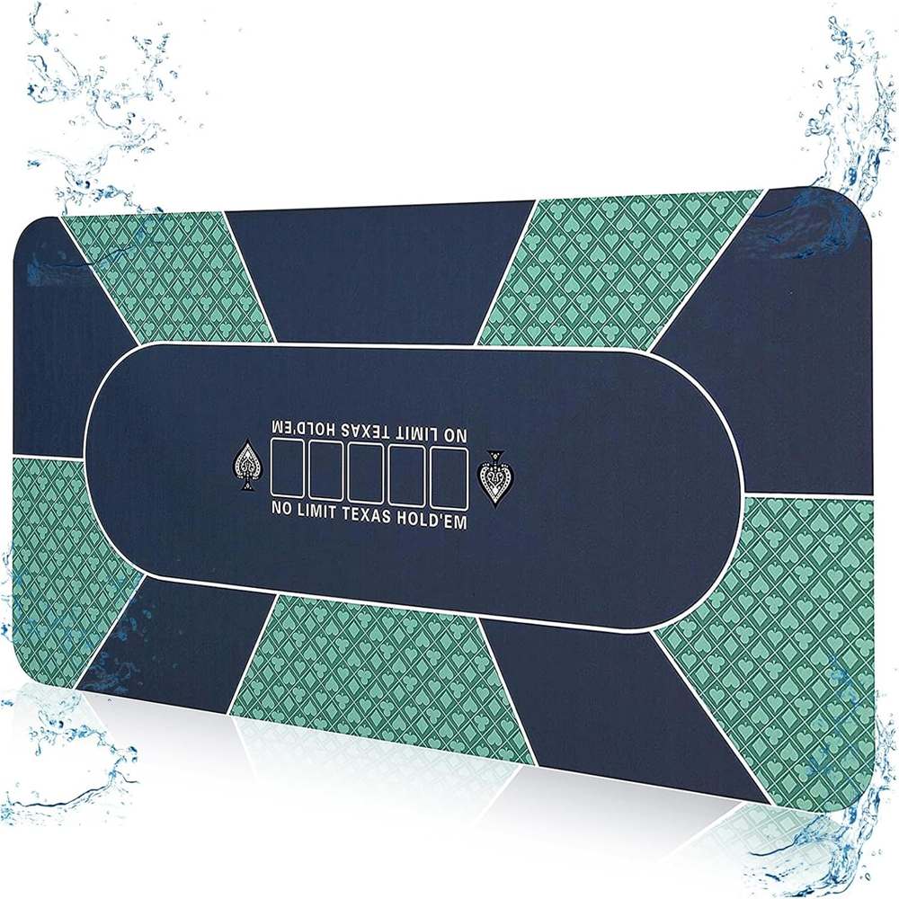 Thickened Casino Texas Hold'em - Rubber Mat Desk avaliação e preço