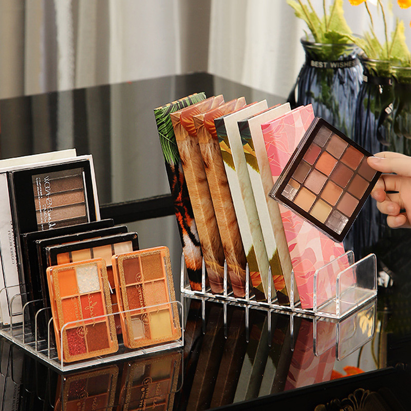 7-Compartment  Makeup Organize - Desk Setup Shelves avaliação e preço